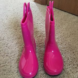 Little girl rain boots